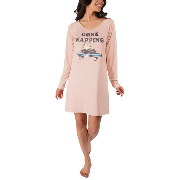 Munki Munki Vintage Woodstock Sleep Shirt Pink Size XX-Large