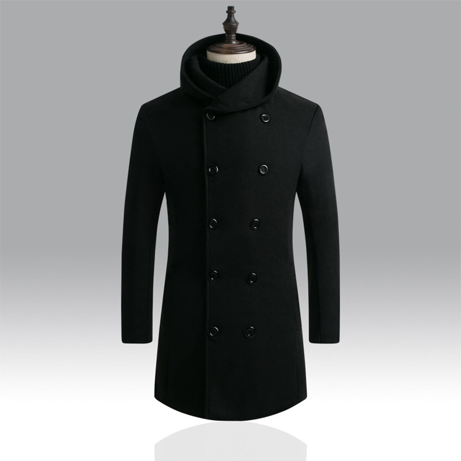 hoodie with a peacoat