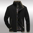 thumbnail image 1 of Munlar Camo Jacket- Solid Long Sleeve Zipper Pocket Stand Collar Hooded Bubble Coat Christmas Winter Coat Clearance, 1 of 6