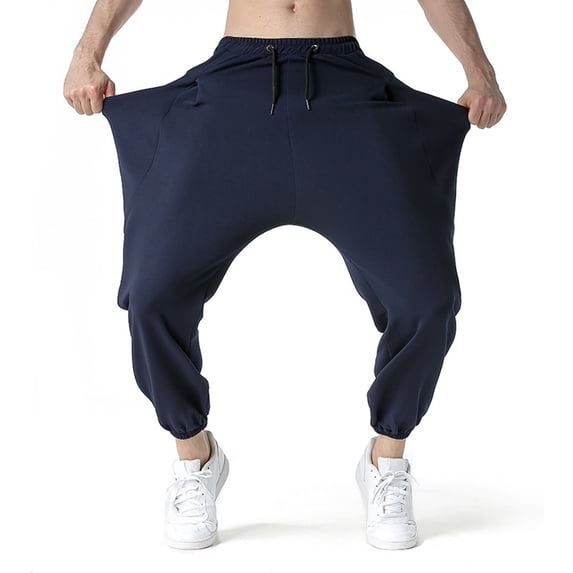 Munlar Cargo Pants For Men,Men's Striped Belt Placket Zipper Decoration Personality Small Foot Pocket Casual Pants
