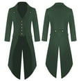 thumbnail image 1 of Munlar Coats For Women,Men's Fashion Coat Windbreaker Gothic Style Jacket Men's Retro Halloween Coat, 1 of 6