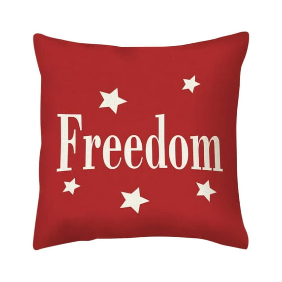 Munlar Couch Pillows Cover,Decorative Pillows,Patriotic Day American Flag Stars And Stripes, Indoor And Outdoor Decoration Independence Day