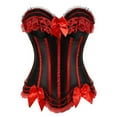 thumbnail image 1 of Munlar Lingerie For Women,Womens Underwear,Plus Size Corsets For Women Black Bustier Lingerie For Halloween Costume Dress Bustier Top Gothic Shapewear Sexy Underwear, 1 of 7
