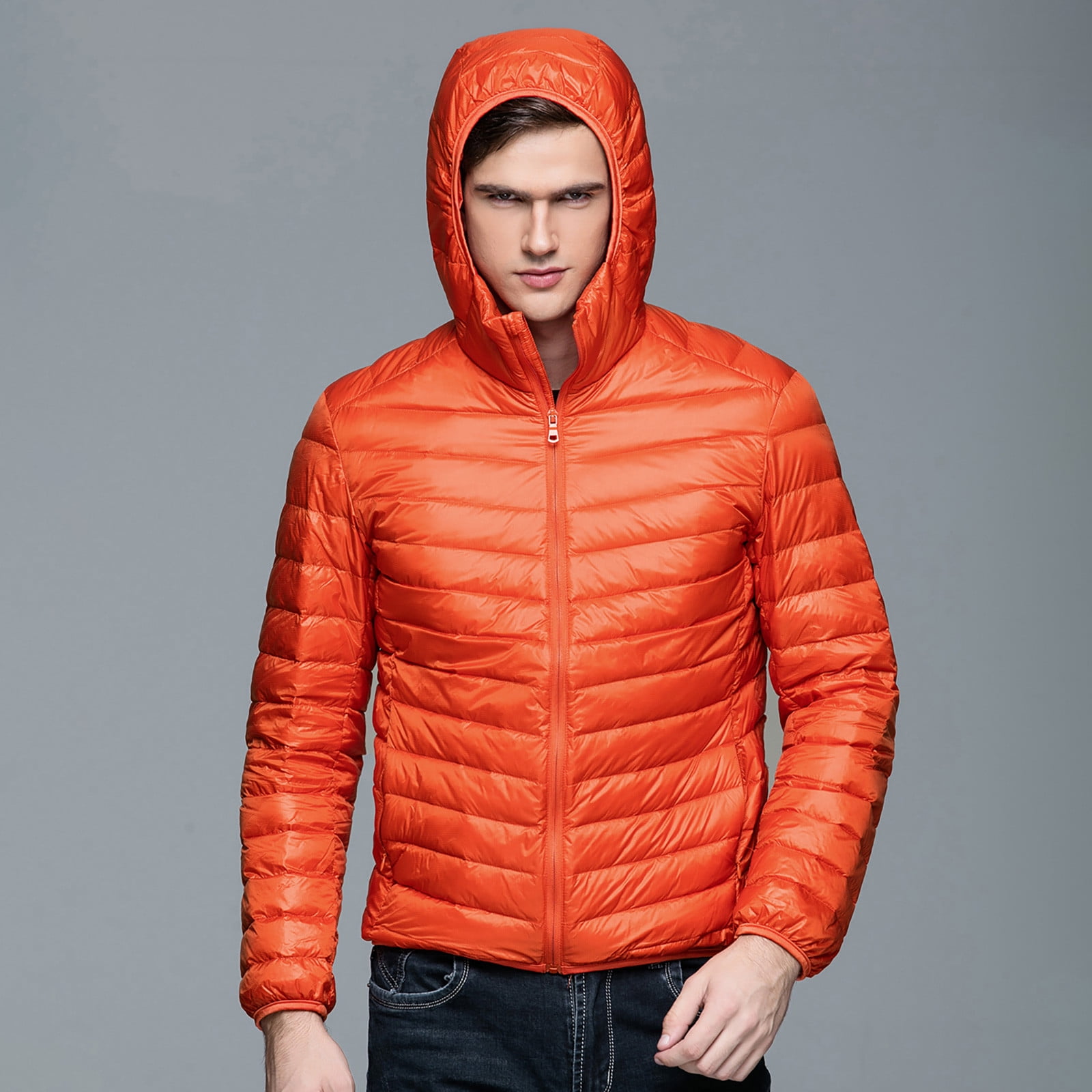 Munlar Mens Corduroy Jacket- Casual Autumn Winter Zipper Fleece Hoodie ...