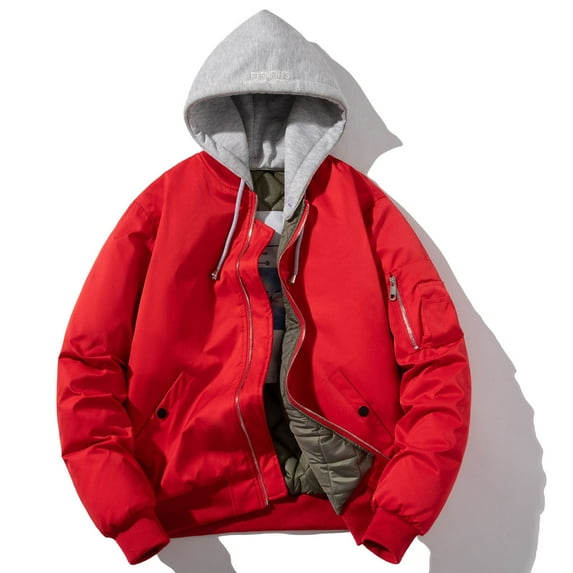 Munlar Mens Puffer Jackets-New Fashion Blazer Blazer Jumper Hooded Cotton,,Long Sleeve Hoodless Casual Outwear Sweater Coat Christmas Winter Coat Clearance