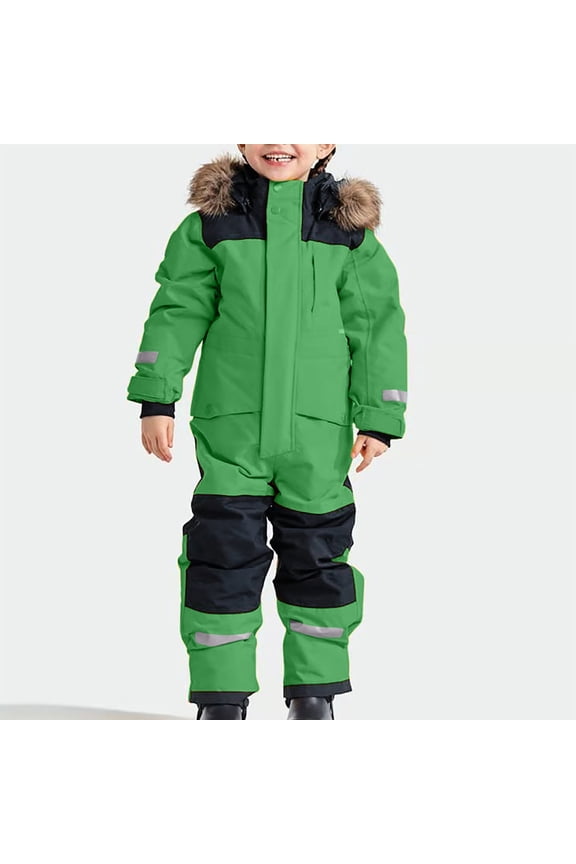Orange Jumpsuit,Kids Girls Boys Waterproof Colorful Siamese Snowsuits Ski Suits Jackets Winter Christmas Jumpsuit for Women