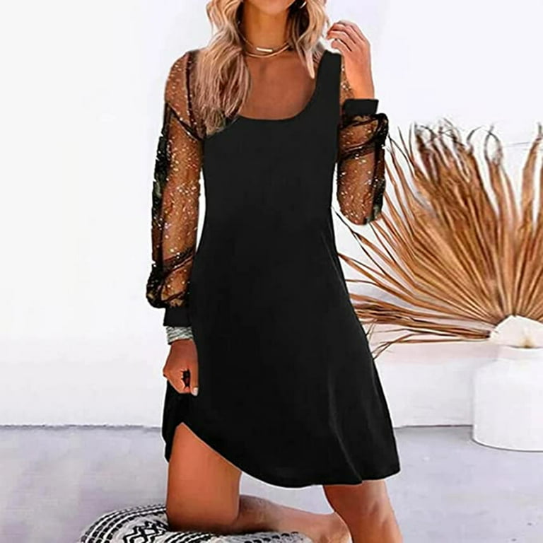 Women's One-neck Sexy Long Sleeve Slim Lace Dress Women's One-neck Sexy Long Sleeve Slim Lace Dress
