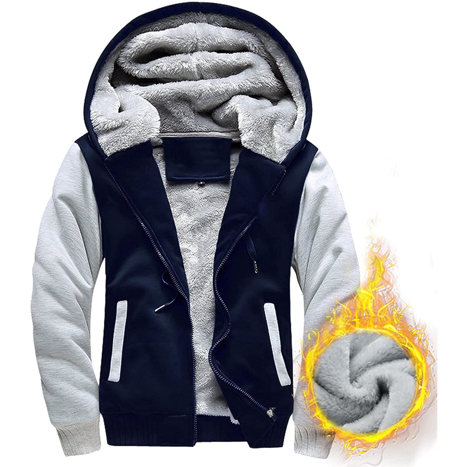 Amazon.com: Leather Jacket Male Autumn And Winter Solid