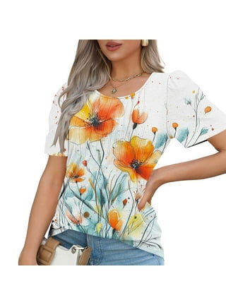 Yellow Floral Shirt