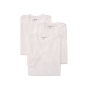 Munsingwear Mens 3-Pack V-Neck Tee, White, Small