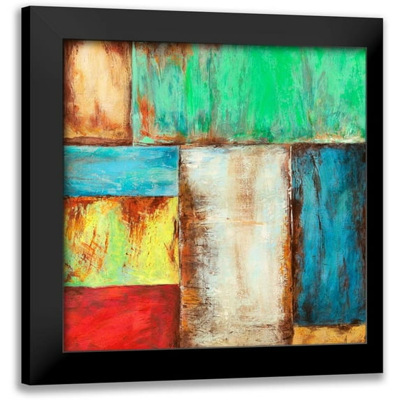 Munson, Anne 15x15 Black Modern Framed Museum Art Print Titled - Desert Breeze