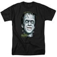 thumbnail image 1 of Munsters Men's Herman's Head T-shirt Small Black, 1 of 2