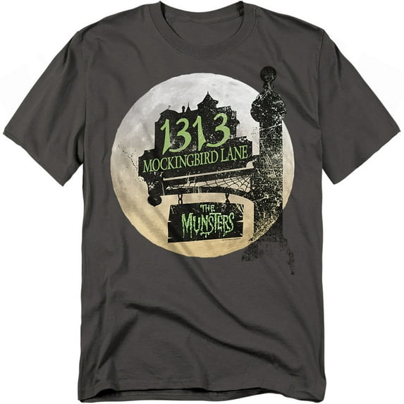 The Munsters T-Shirt Moonlit Address Unisex Graphic Tee For Men & Women