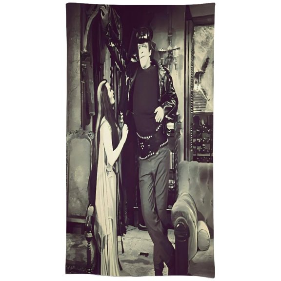 The Munsters Tablecloth, Washable Reusable Rectangular Tablecloth Table Cover for Birthday Celebrations And Events, Birthday Party Decorations 55"x110"