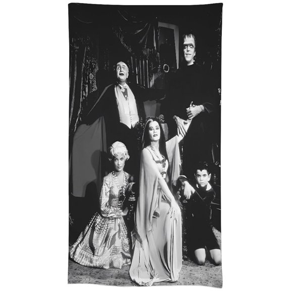 The Munsters Tablecloth, Washable Reusable Rectangular Tablecloth Table Cover for Birthday Celebrations And Events, Birthday Party Decorations 55"x110"