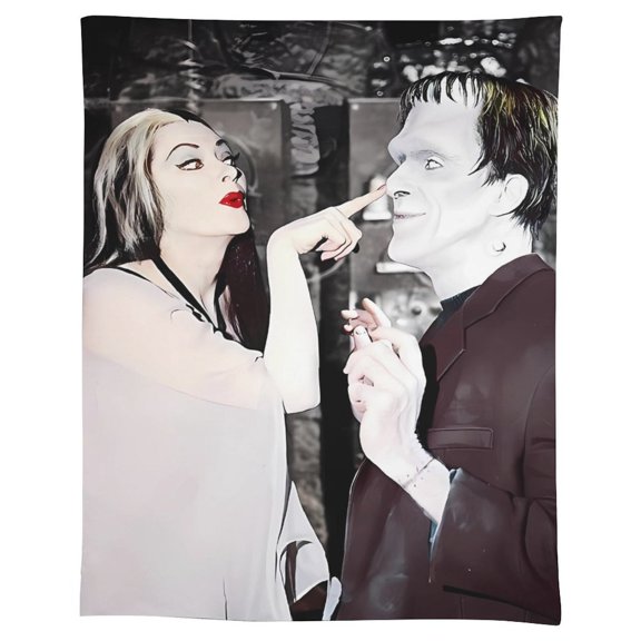 The Munsters Tablecloth, Washable Reusable Rectangular Tablecloth Table Cover for Birthday Celebrations And Events, Birthday Party Decorations 55"x75"