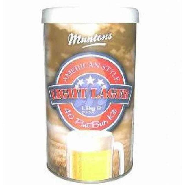 Muntons American Style Light Lager Beer Making Kit, Beer Making Ingredient Kit