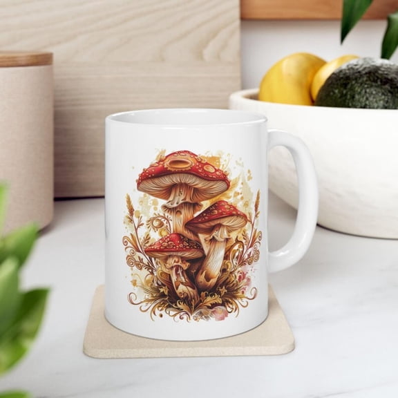 Muom Boho Ceramic Mug, Unique Coffee Cup, Celestial Drinkware, oz oz Tea Mug, Present me, Boho Chic Gift.