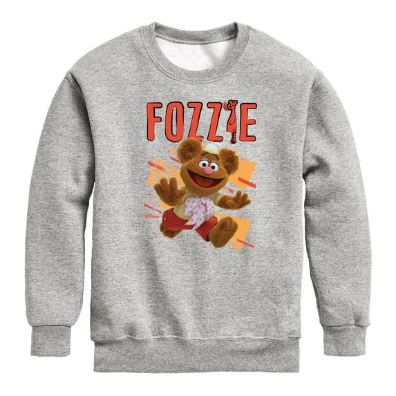 Muppet Babies - Baby Fozzie - Toddler & Youth Crewneck Fleece Sweatshirt