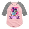 thumbnail image 1 of Muppet Babies - Baby Summer - Toddler & Youth Girls Raglan Graphic T-Shirt, 1 of 4