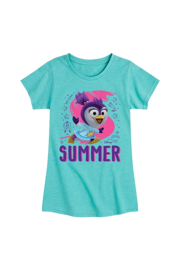 - Baby Summer - Toddler & Youth Girls Short Sleeve Graphic T-Shirt