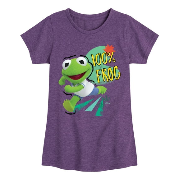 Muppet Babies - Kermit - Toddler & Youth Girls Short Sleeve Graphic T-Shirt