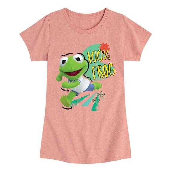 Muppet Babies - Kermit - Toddler & Youth Girls Short Sleeve Graphic T-Shirt