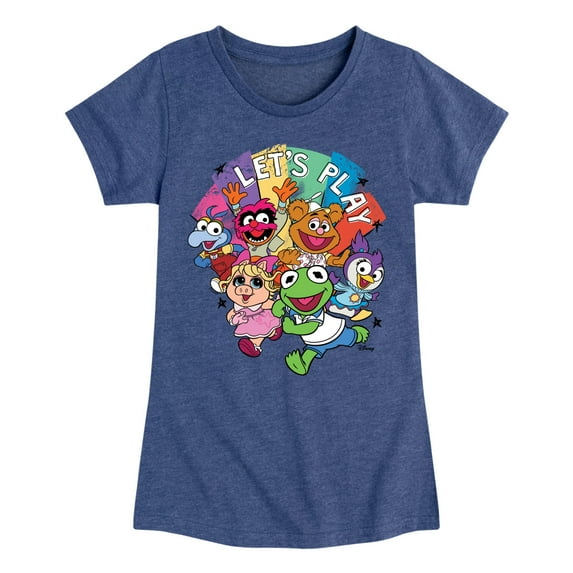 Muppet Babies - Let's Play - Toddler & Youth Girls Short Sleeve Graphic T-Shirt