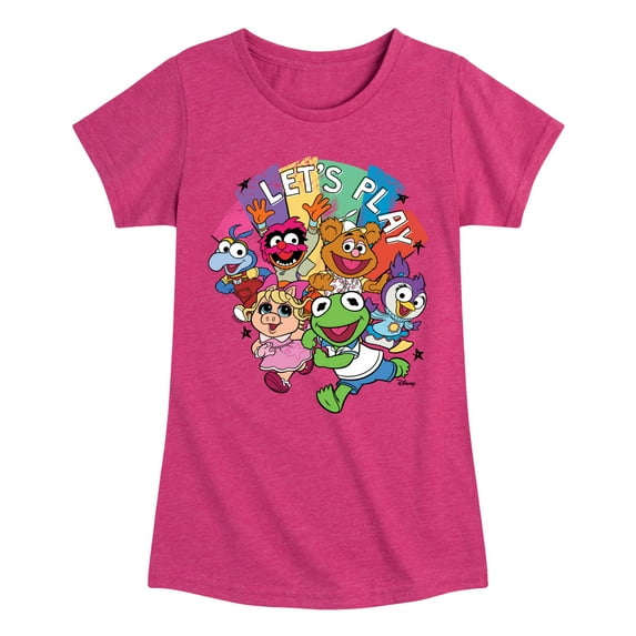 Muppet Babies - Let's Play - Toddler & Youth Girls Short Sleeve Graphic T-Shirt