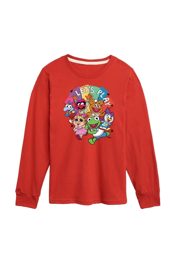 - Let's Play - Toddler & Youth Long Sleeve Graphic T-Shirt
