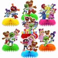 thumbnail image 1 of Muppet Babies Centerpieces Honeycomb Table Toppers Decorations for Photo Props Birthday Party Decor Supplies, 1 of 6