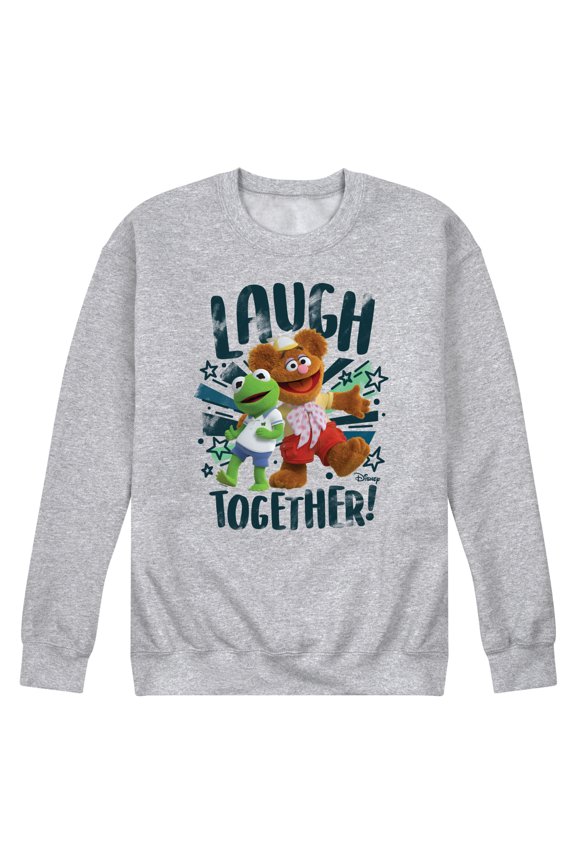- Laugh Together - Men's Crew Fleece Sweatshirt