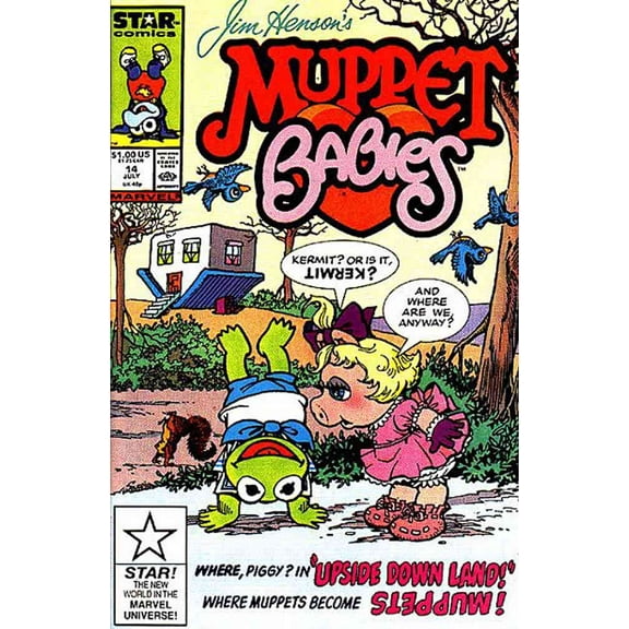 Muppet Babies (Star/Marvel) #14 VF ; Marvel Comic Book