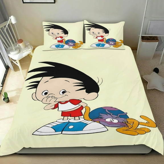 Muppet Babies Themed Bed Sheet Set Three Piece Set 53x79 Inches Comfortable And Skin Friendly Unique Design Creating A Star Studded Night