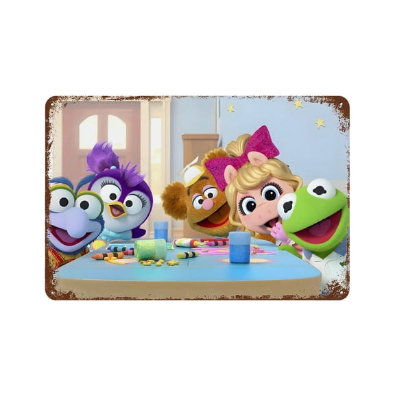 Muppet Babies-theme Metal SignPersonalized Metal Sign Wall Decor for fans,friends,family and Lovers Gifts 8x12 Inch