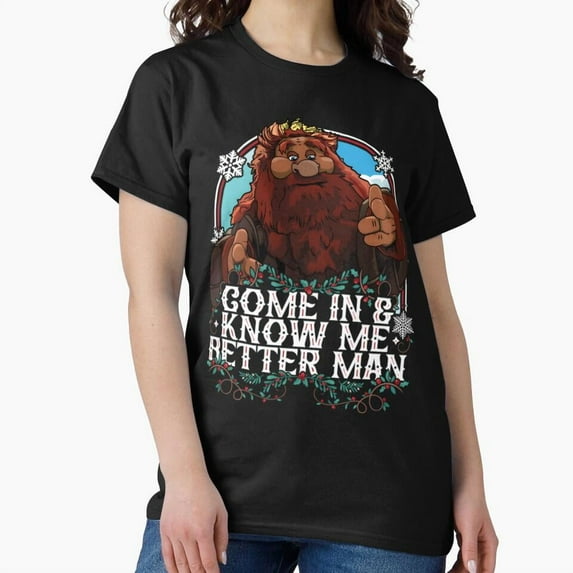 Muppet Christmas Carol Come In And Know Me Better Man Funny G9244 Unisex T-Shirt, Up to Size 5XL