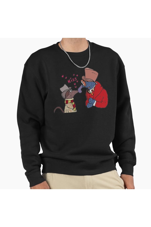 Muppet Christmas Carol Rizzo Gonzo Retro Vintage Funny Graphic Aesthetic Unisex Sweatshirt G28120, Up to Size 5XL