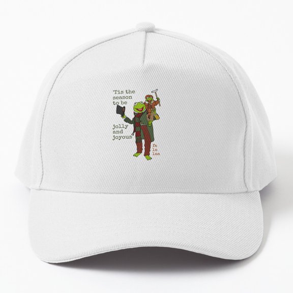 Muppet Christmas Carol Season Baseball Cap, Festive Movie Fan Quote Design, Classic Hat