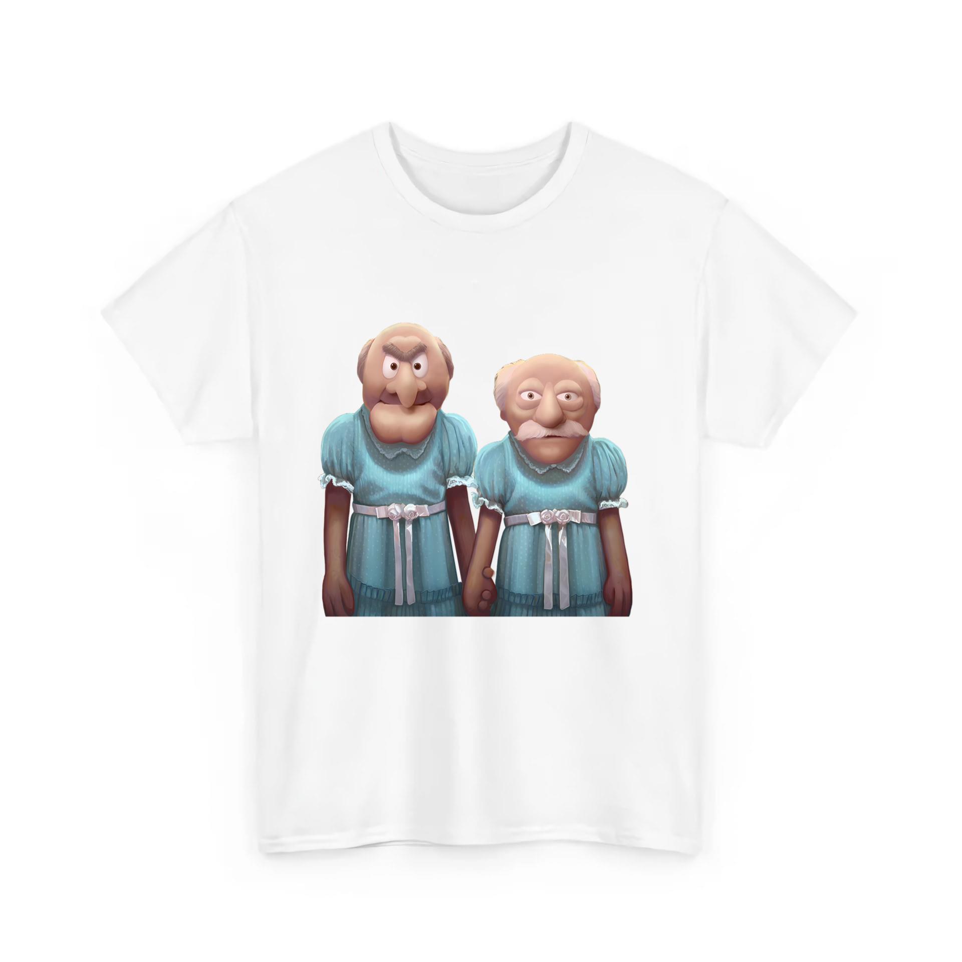Muppet Maniac Statler & Waldorf as the Grady Twins Classic TShirt