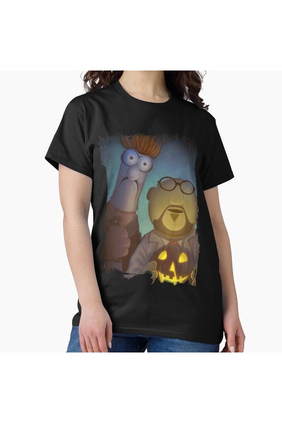 Muppet Maniacs Beaker Myers Dr. Honeyloomis K19351 Unisex T-Shirt – Extended Sizes Up to 5XL