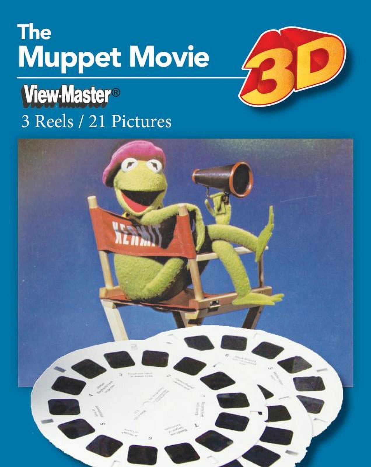 Muppet Movie - Classic ViewMaster - Scenes from Jim Henson's 3 Reel Set -  21 3D Images from 1970 