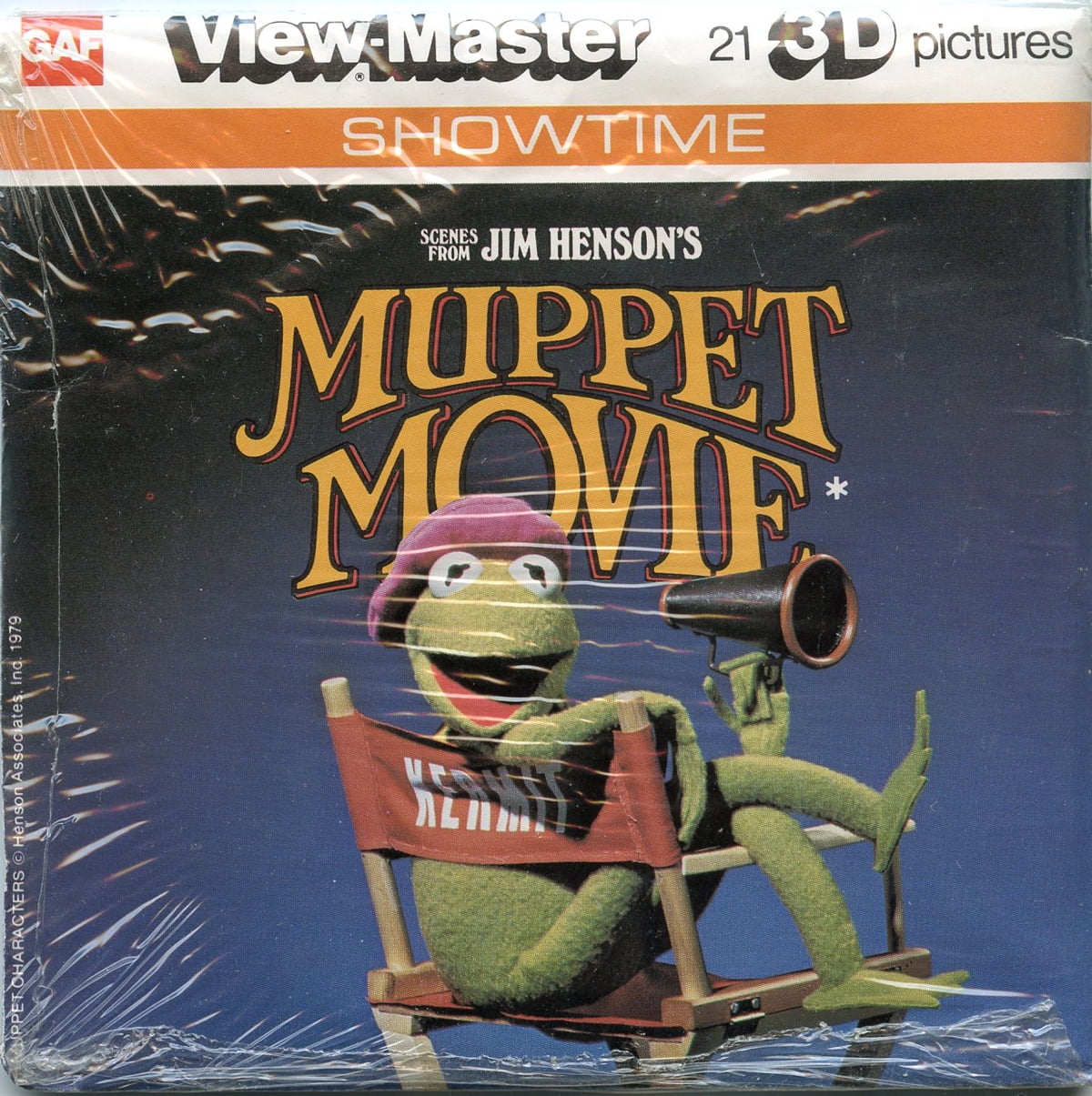 Muppet Movie - Jim Henson's - 1979 Movie - Classic ViewMaster 3 Reel Packet
