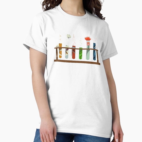 Muppet Science Chemistry Lab Beaker Test Tube Puppet Show Parody T-Shirt