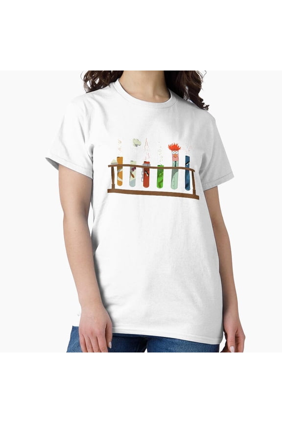 Muppet Science Chemistry Lab Beaker Test Tube Puppet Show Parody T-Shirt