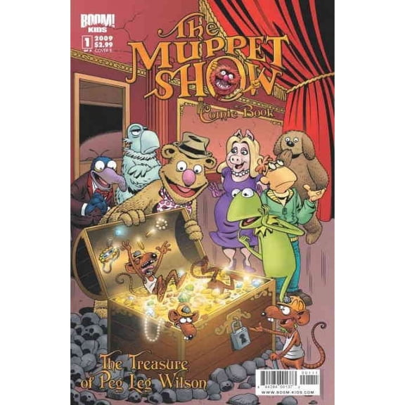 Muppet Show, The: The Treasure of Peg-Leg WIlson #1B VF ; Boom! Comic Book