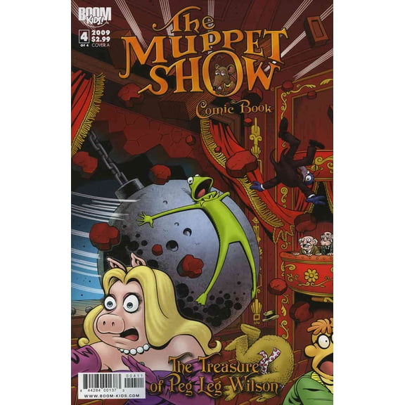 Muppet Show, The: The Treasure of Peg-Leg WIlson #4A VF ; Boom! Comic Book