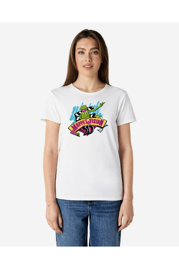 Muppet Vision 3D Vintage Style T-Shirt, for men & women, up to size 5XL.