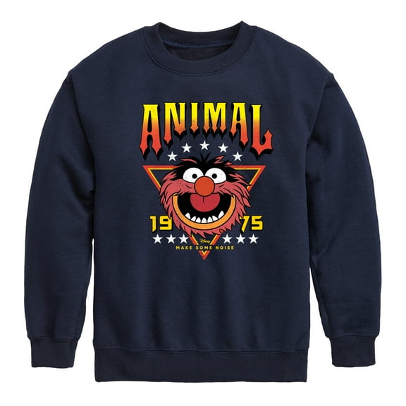 Muppets - Animal Band - Toddler And Youth Crewneck Fleece Sweatshirt
