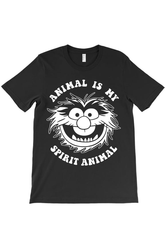 Muppets Animal Is My Spirit Animal Humorous Nostalgic Retro Graphic Unisex Classic T-Shirt A156, From S to 5XL