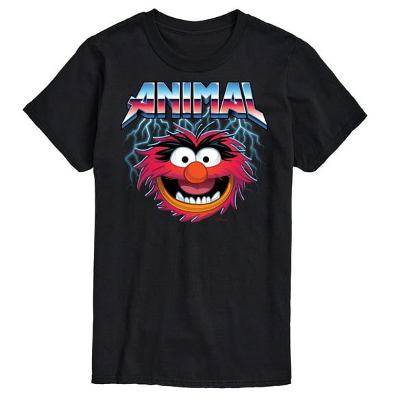 Muppets - Animal Rock - Men's Short Sleeve Graphic T-Shirt
